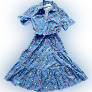 Donna Morgan Fruit Print Dress